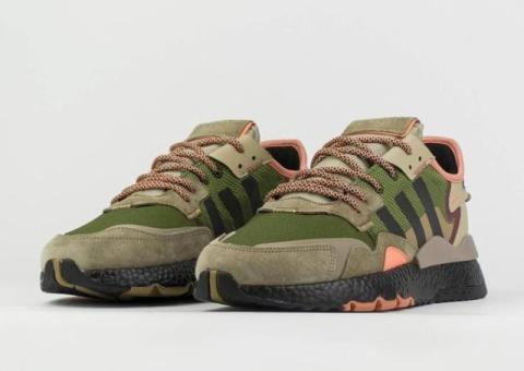 Кроссовки Adidas Nite Jogger Green