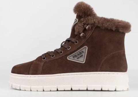 Ботинки Prada Brown
