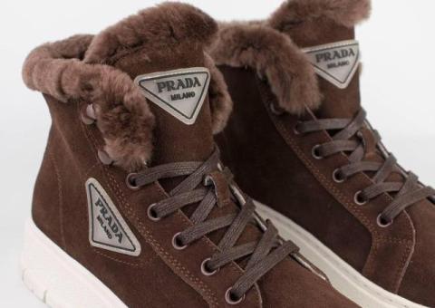 Ботинки Prada Brown