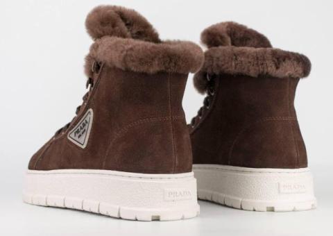 Ботинки Prada Brown