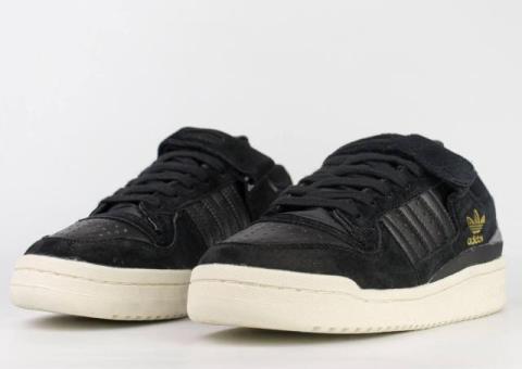 Кроссовки Adidas Forum Low Black / White new