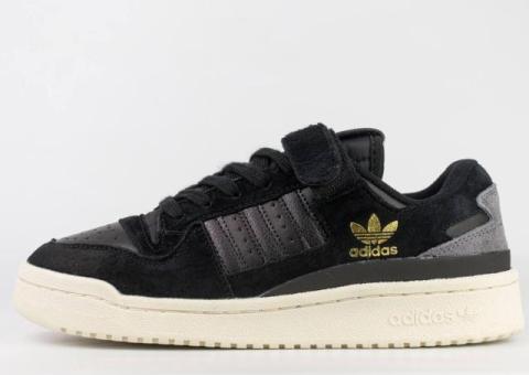 Кроссовки Adidas Forum Low Black / White new