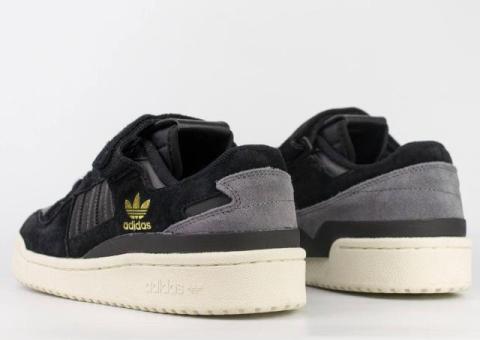 Кроссовки Adidas Forum Low Black / White new
