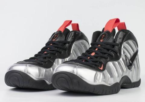 Кроссовки Nike Air Foamposite One Silver