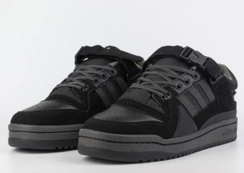 Кроссовки Adidas Forum Low x Bad Bunny Black
