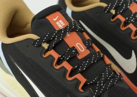Кроссовки Nike Black / Green / Orange
