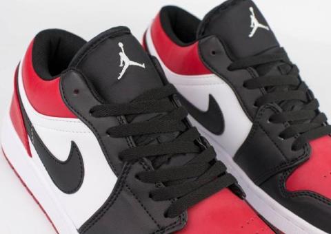 Кроссовки Nike Air Jordan 1 Low Black Toe
