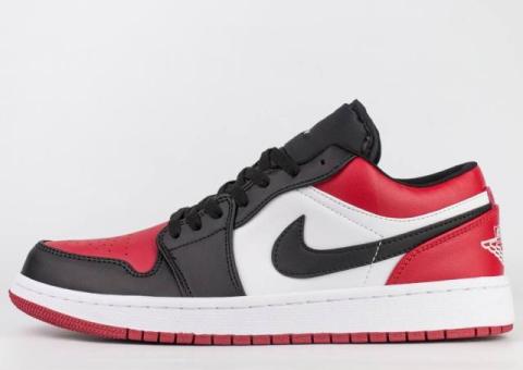 Кроссовки Nike Air Jordan 1 Low Black Toe