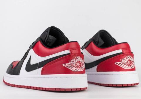 Кроссовки Nike Air Jordan 1 Low Black Toe