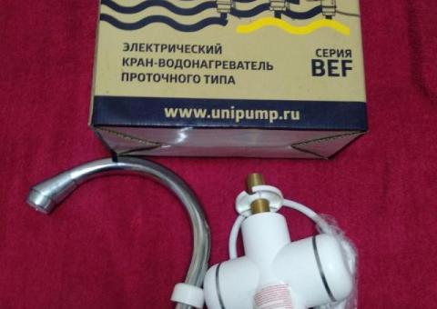 ЭЛЕКТРИЧЕСКИЙ КРАН-ВОДОНАГРЕВАТЕЛЬ ПРОТОЧНОГО ТИПА.