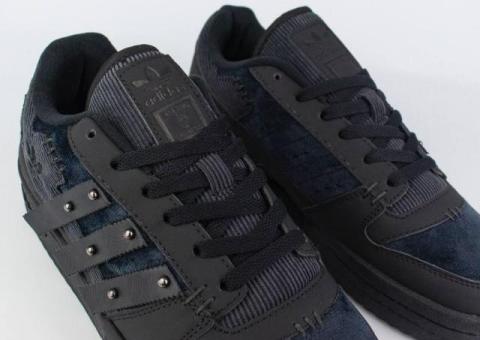 Кроссовки Adidas x Melting Sadness Forum Exhibit Low Core Black