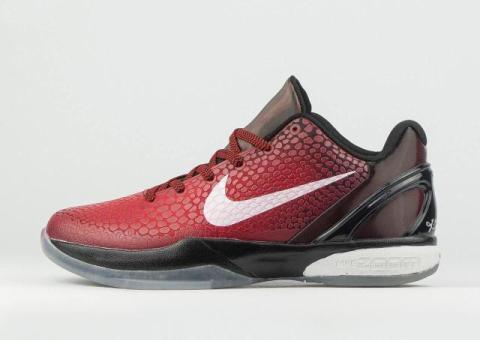 Кроссовки Nike Kobe 6 Protro Red / Black / White