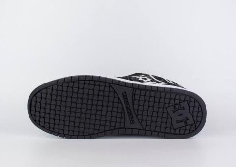Кеды DC Shoes Court Graffik Basq Black / White