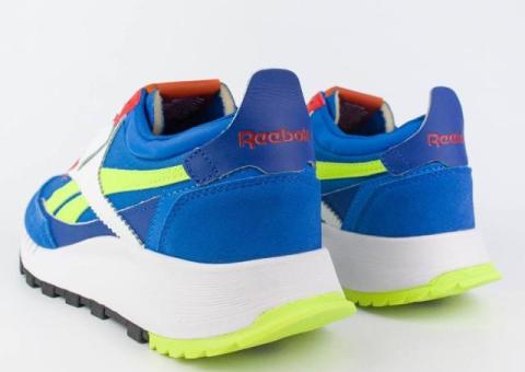Кроссовки Reebok Classic Leather Legacy Blue / Yellow
