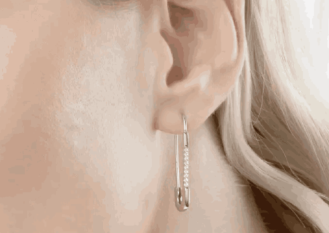 Серьги серебро 925 проба