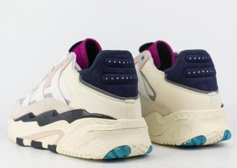 Кроссовки Adidas Niteball White / Beige