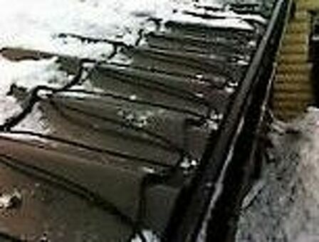 Обогрев крыши. Обогрев водостоков. Греющий кабель.