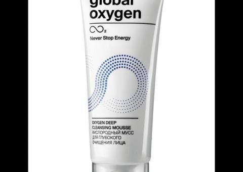 Кислородный мусс для глубокого очищения лица Global Oxygen