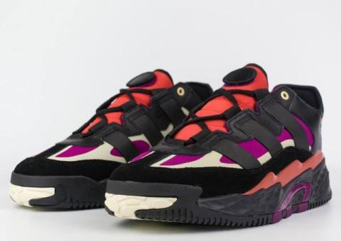 Кроссовки Adidas Niteball Black / Lilac