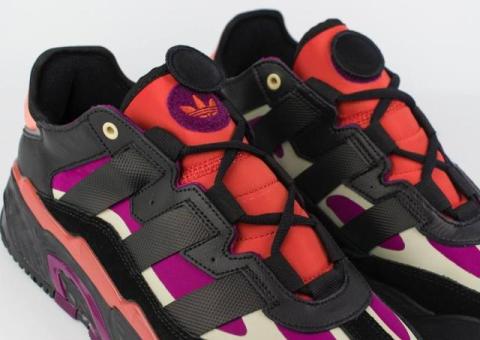 Кроссовки Adidas Niteball Black / Lilac