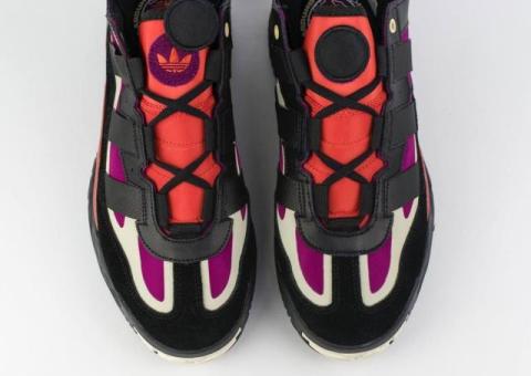 Кроссовки Adidas Niteball Black / Lilac