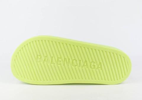Шлепанцы Balenciaga Chunky Slide Lemon