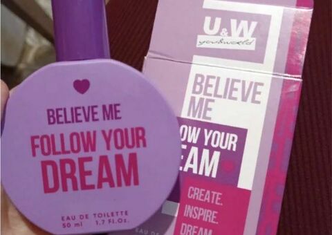 Духи женские Believe me Follow your dream, аромат 50 мл
