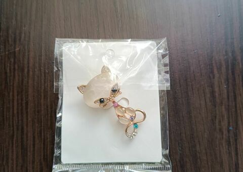 Брошь Кошка