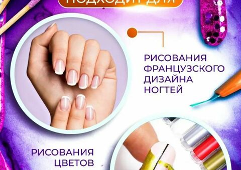 Набор акриловых маркеров для маникюра