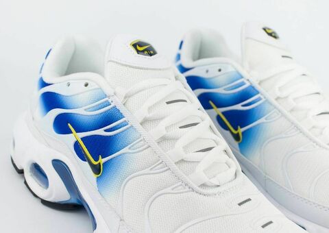 Кроссовки Nike AMP Tn White / Blue