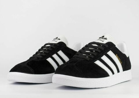 Кроссовки Adidas Gazelle Black / White Ftwr