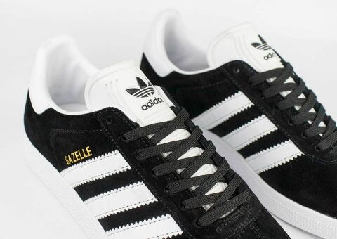 Кроссовки Adidas Gazelle Black / White Ftwr