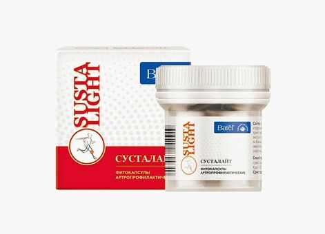 "Сусталайт» фитокапсулы артропрофилактические