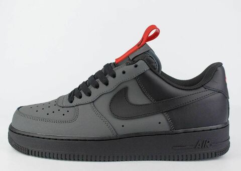 Кроссовки Nike AF 1 Low Grey / Black new