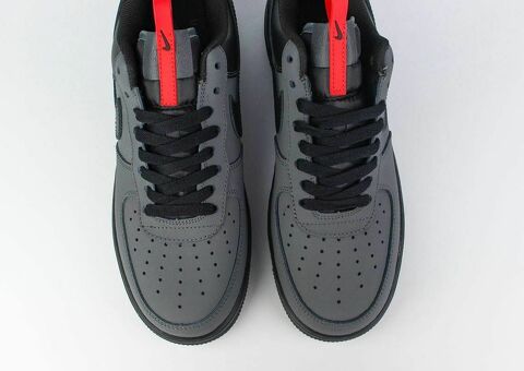 Кроссовки Nike AF 1 Low Grey / Black new