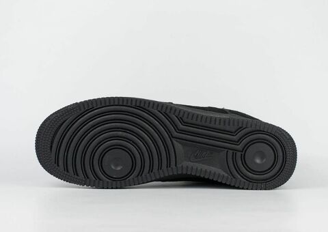Кроссовки NAF 1 Low Black / Red Sw