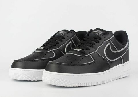 Кроссовки NAF 1L Black / White Refl