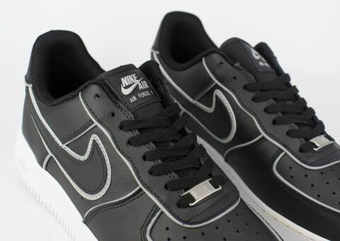 Кроссовки NAF 1L Black / White Refl
