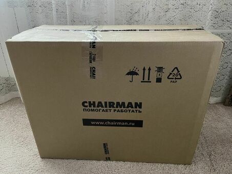 Кресло офисное Chairman +020 Россия (экокожа) бежевый