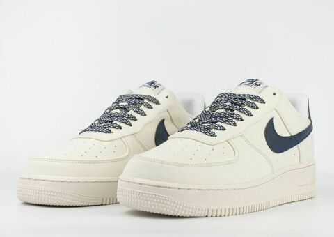 Кроссовки Nike Air Force 1 Low Cream / Blue
