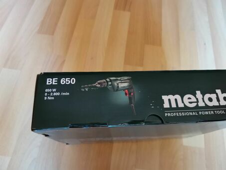 Дрель сетевая Metabo BE 650