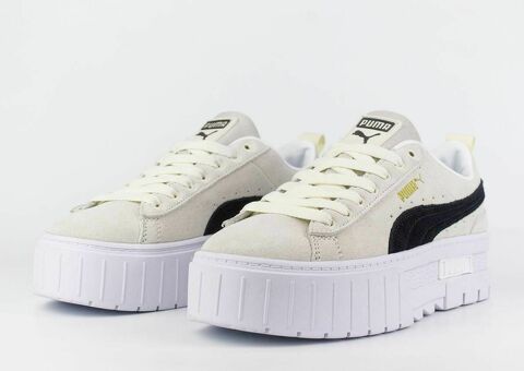 Кроссовки Puma Mayze Suede Grey / Black