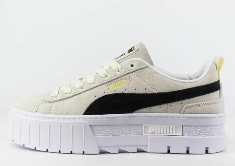 Кроссовки Puma Mayze Suede Grey / Black