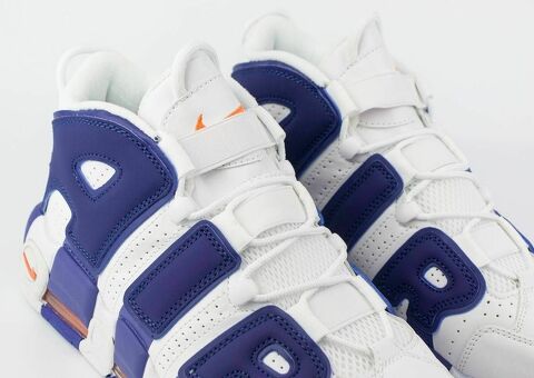 Кроссовки Nike Air More Uptempo White / Blue