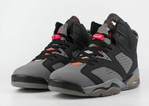 Кроссовки Nike Air Jordan 6 Grey / Black