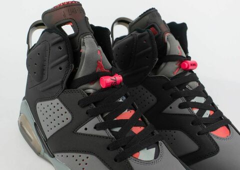 Кроссовки Nike Air Jordan 6 Grey / Black