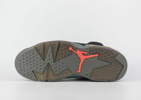 Кроссовки Nike Air Jordan 6 Grey / Black