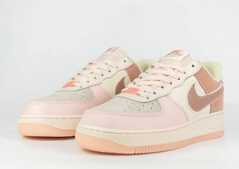 Кроссовки Nike Air Force 1 Low Wmns Pink / Brown