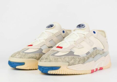 Кроссовки Adidas Niteball Grey One / Halo Ivory