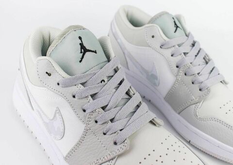 Кроссовки Nike Air Jordan 1 Low Grey / Camo new